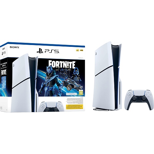 Ігрова консоль Sony PlayStation 5 Slim 1TB Fortnite Cobalt Star Bundle (1000045165) - придбати в Дніпрі, Україні: ціна, характеристики | інтернет-магазин TOUCH
