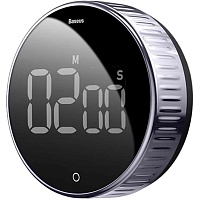 Электронный таймер Baseus Heyo Rotation Countdown Timer Black (ACDJS-01) 