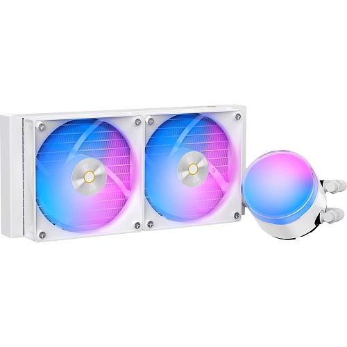 Система водяного охлаждения Ocypus Delta L24 ARGB V2 White (DELTA-L24-WH2AAWNN02X-GL)