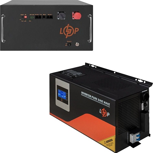 Источник бесперебойного питания (ИБП) LogicPower W4500 + АКБ LiFePO4 7168Wh (40114)