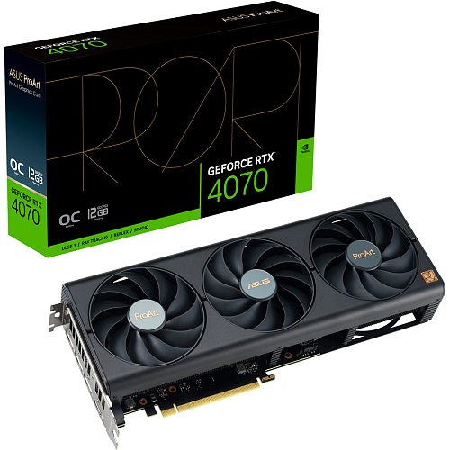 Видеокарта Asus ProArt GeForce RTX 4070 12GB GDDR6X (PROART-RTX4070-12G)
