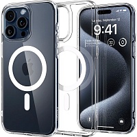 Чохол Spigen Ultra Hybrid MagSafe Case для Apple iPhone 15 Pro White (ACS06715) - придбати в Дніпрі, Україні: ціна, характеристики | інтернет-магазин TOUCH