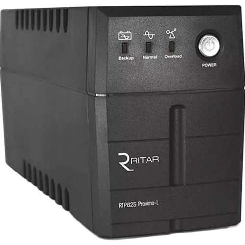 Источник бесперебойного питания (ИБП) Ritar RTP625 (375W) Proxima-L