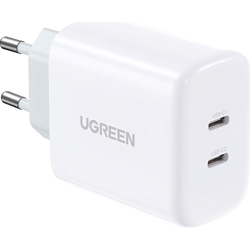 Сетевое зарядное устройство Ugreen CD243 USB-C Fast Charger 40W EU (10343)