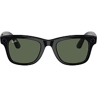 Смарт-окуляри Ray-Ban Meta Wayfarer Gen 2 Large Shiny Black Frame / G-15 Green Lenses (RW4012 601/71 53-22) - придбати в Дніпрі, Україні: ціна, характеристики | інтернет-магазин TOUCH
