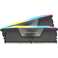 Модуль памяти DDR5 Corsair Vengeance RGB 2x16GB 6000MHz Grey (CMH32GX5M2E6000Z36)