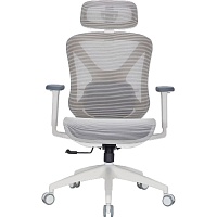 Офисное кресло OfficePro Atlas OC630-W-LG-LG White/Light Gray