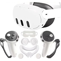 Набор аксессуаров Tahnuhna 6-in-1 VR для Meta Quest 3 White