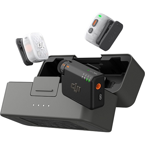 Микрофонная радиосистема DJI Mic Mini 2S (2TX + 1RX + Charging Case) (CP.RN.00000632.01)