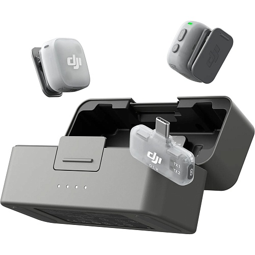 Микрофонная радиосистема DJI Mic Mini 2 2TX + 1 Mobile RX + Charging Case (CP.RN.00000532.01)