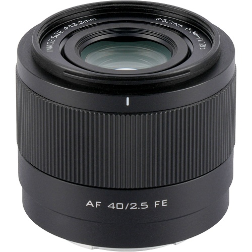 Об'єктив Viltrox AF 40mm f/2.5 Air Sony E Black - придбати в Дніпрі, Україні: ціна, характеристики | інтернет-магазин TOUCH