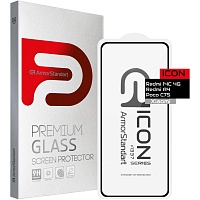 Защитное стекло ArmorStandart Full Glue Pro Glass для Redmi 14C 4G/Redmi A4/Redmi A5/Poco C75/Poco C71 Black (ARM79329)