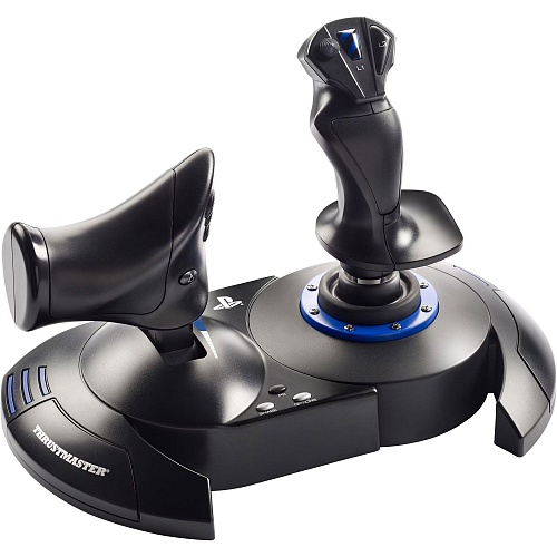 Джойстик із важелем керування двигуном Thrustmaster T.Flight Hotas 4 PC/PS4 Black (4160664) - придбати в Дніпрі, Україні: ціна, характеристики | інтернет-магазин TOUCH