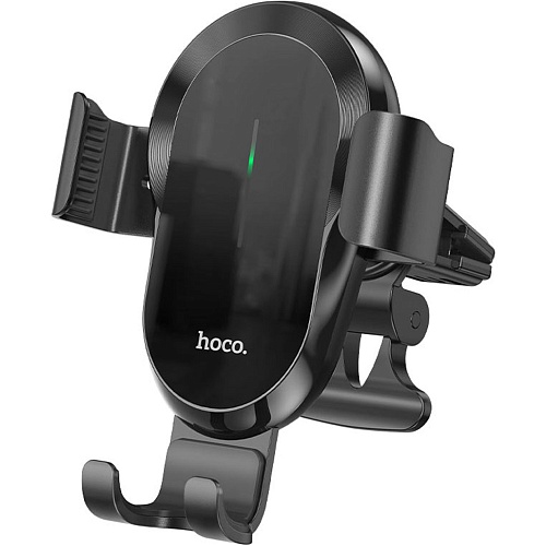Автодержатель с беспроводной зарядкой Hoco CA105 Guide 15W Car Wireless Charger (762443)