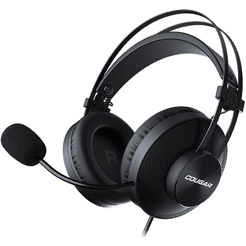 Ігрові навушники Cougar Immersa Essential Black (3H350P40B.0001) - придбати в Дніпрі, Україні: ціна, характеристики | інтернет-магазин TOUCH