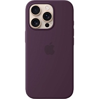 Чехол Apple Silicone Case with MagSafe для iPhone 16 Pro Plum (MYYM3ZM/A)