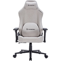 Геймерське крісло GamePro FGC750LG Fabric Light Gray - придбати в Дніпрі, Україні: ціна, характеристики | інтернет-магазин TOUCH