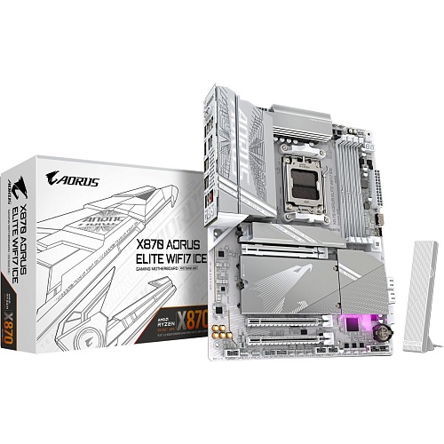 Материнская плата AORUS X870 Elite WIFI7 Ice