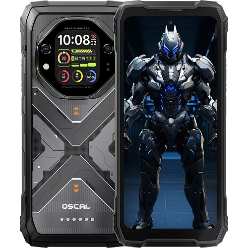 Смартфон Oscal Tank 1 12/256GB Black EU