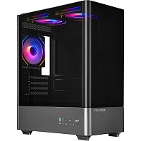 Корпус Prologix Lumi GM-01AB Glass Black - придбати в Дніпрі, Україні: ціна, характеристики | інтернет-магазин TOUCH