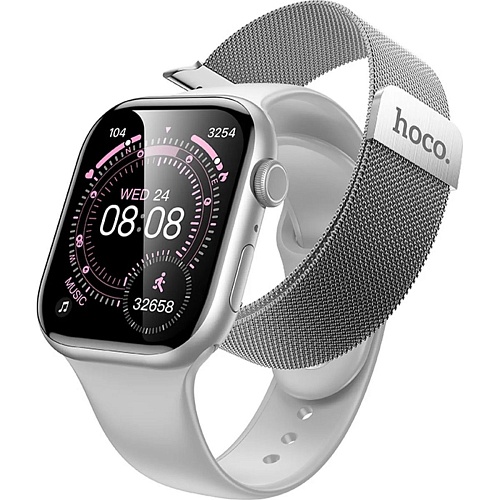 Смарт-часы Hoco Y42 Silver