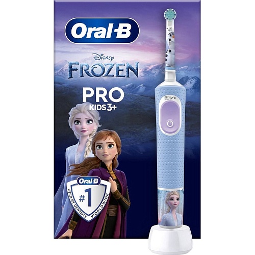 Електрична зубна щітка Oral-B Vitality Pro D103 Kids Frozen - придбати в Дніпрі, Україні: ціна, характеристики | інтернет-магазин TOUCH