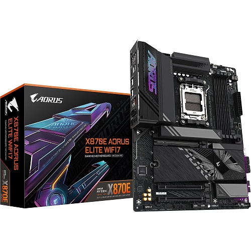 Материнська плата AORUS X870E Elite WIFI7 - придбати в Дніпрі, Україні: ціна, характеристики | інтернет-магазин TOUCH