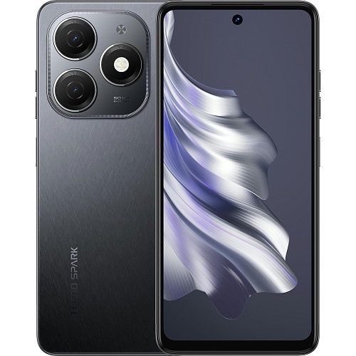 Смартфон Tecno Spark 20 (KJ5n) 8/128GB Gravity Black (4894947011603)