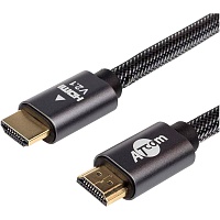 Кабель ATcom Premium HDMI 2.1 1m Black (23781) - придбати в Дніпрі, Україні: ціна, характеристики | інтернет-магазин TOUCH