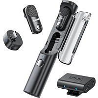 Микрофонная радиосистема Boya Magic 03 USB-C with 2 TX + 1 RX + 1 TRS Black