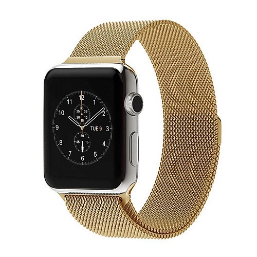 Ремешок Milanese Loop Magnetic Band для Apple Watch 38mm (Gold)