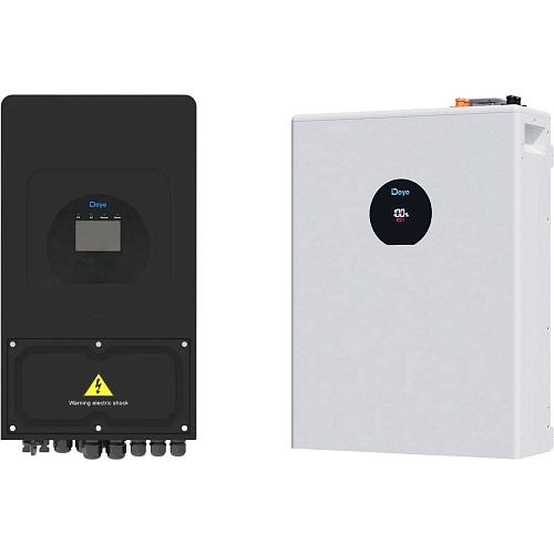 Система зберігання енергії Deye SUN-6K-SG03 Black 6kW + АКБ SE-F5 Pro-С 5.1kWh (51.2V/100Ah/5120Wh) - придбати в Дніпрі, Україні: ціна, характеристики | інтернет-магазин TOUCH