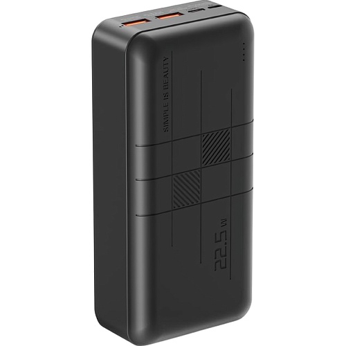 Зовнішній акумулятор XO PR189 30000mAh 22.5W Black - придбати в Дніпрі, Україні: ціна, характеристики | інтернет-магазин TOUCH