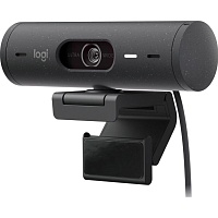 Веб-камера Logitech BRIO 500 Graphite (960-001422/960-001423) - придбати в Дніпрі, Україні: ціна, характеристики | інтернет-магазин TOUCH