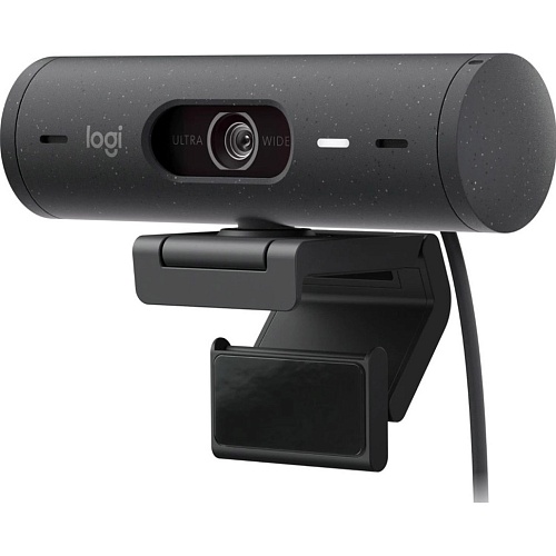Веб-камера Logitech BRIO 500 Graphite (960-001422/960-001423)