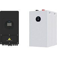 Система хранения энергии Deye SUN-5K-SG03 Black 5kW + 2 АКБ SE-F16-C 32.1kWh (51.2V/314Ah/16076Wh)