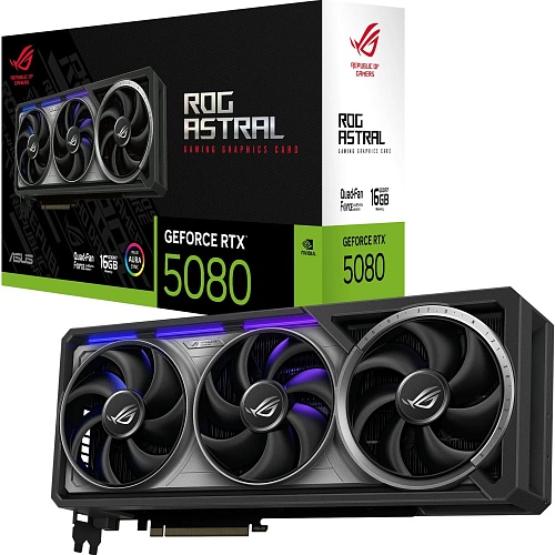 Видеокарта Asus ROG Astral GeForce RTX 5080 16GB (ROG-ASTRAL-RTX5080-16G-GAMING) UA
