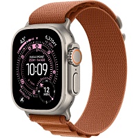 Смарт-часы  Apple Watch Ultra 3 49mm Natural Titanium Case with Terra Cotta Alpine Loop Small (MFTA4)