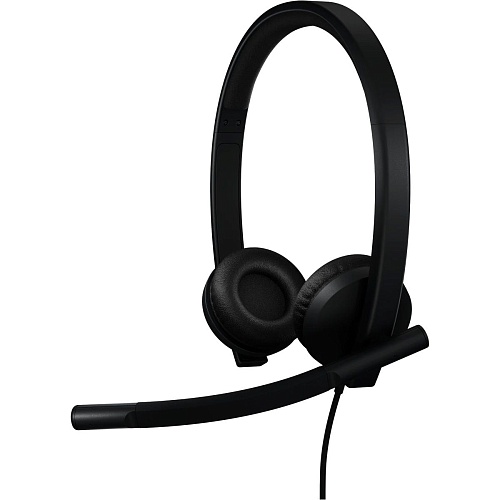 Комп'ютерна гарнітура Logitech H570e Stereo USB-C Black (981-001431) - придбати в Дніпрі, Україні: ціна, характеристики | інтернет-магазин TOUCH