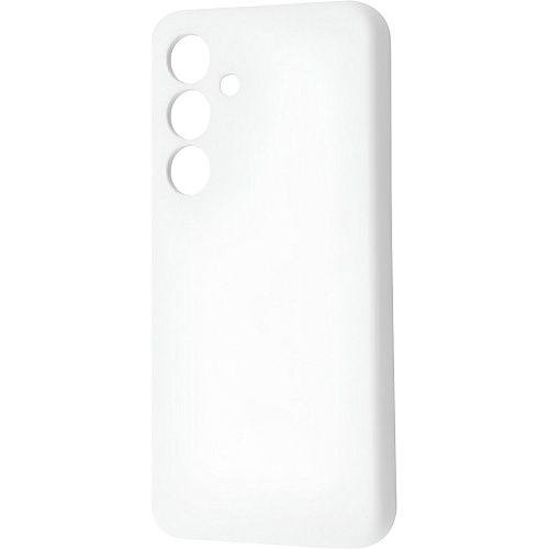 Чехол Wave Full Silicone Cover для Samsung Galaxy S25 White