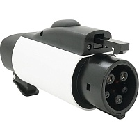 Адаптер-переходник для зарядки электромобиля Voltronic NACS - Type1 12kW 50A Black/Grey (AC-TZM2-NACS-Type1-50A)