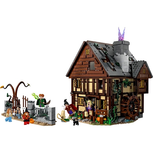 Конструктор LEGO Ideas Фокус-покус Диснея: Котедж сестер Сандерсон (21341) 