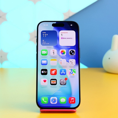 Смартфон Apple iPhone 16 Pro 128GB Black Titanium (MYND3) Б/У