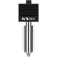 Хотенд Bambu Lab P2S/H2 0.2mm Stainless Steel (FAH026)