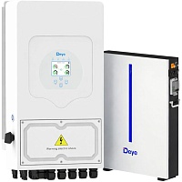 Система хранения энергии Deye SUN-6K-SG05LP1-EU 6kW + АКБ RW-M6.1-B 6.1 kWh (51.2V/120Ah/6144Wh)