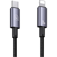 Кабель Usams US-SJ662 USB-C to Lightning 30W 3A 1.2m Tarnish (SJ662USB01)