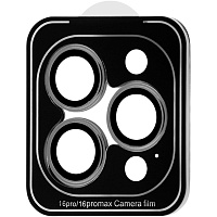 Защитное стекло на камеру Proove Achilles для Apple iPhone 16 Pro/16 Pro Max Black (CPPAIP16PM01)