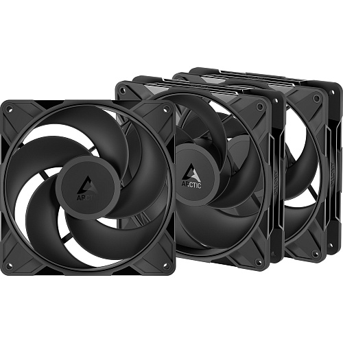 Комплект корпусных вентиляторов Arctic P14 Pro Reverse 3-Pack Black (ACFAN00330A)