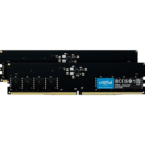 Модуль памяти DDR5 Crucial 2x32GB 5600MHz (CT2K32G56C46U5)