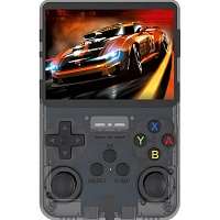 Ретро игровая приставка Data Frog R36s 15000 games in 1 Grey
